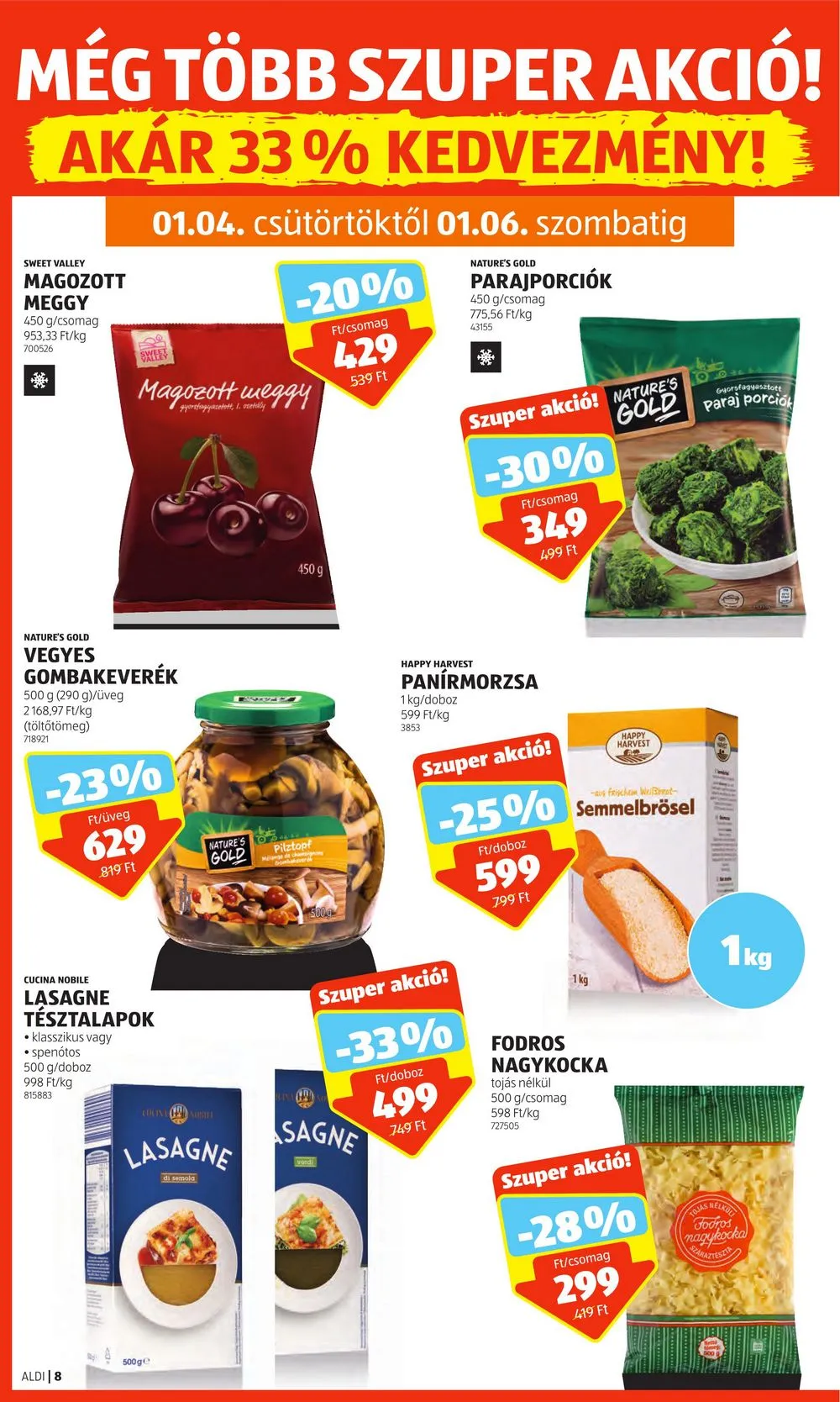 Aldi akciós újság 01.04–01.10 – 10. oldal