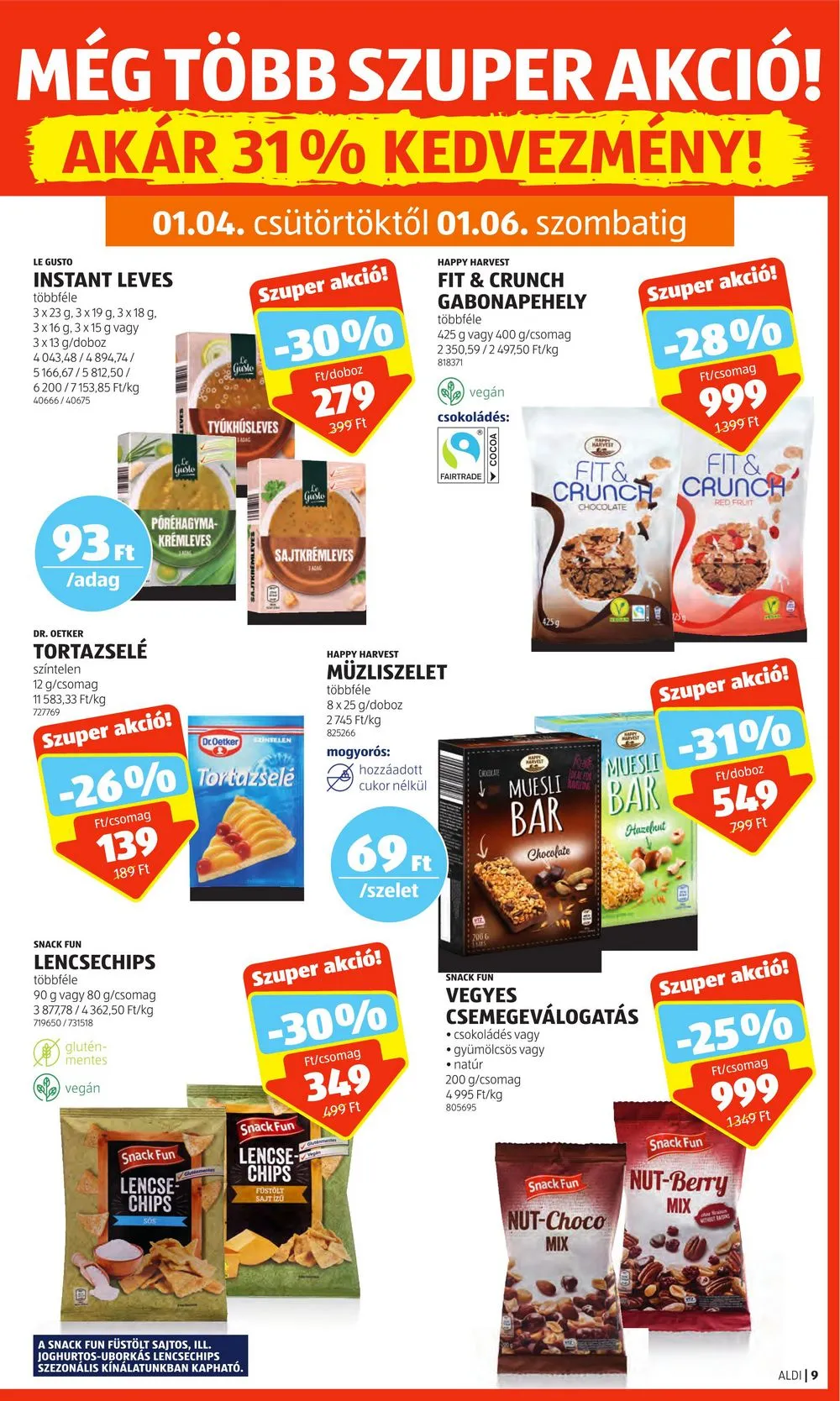 Aldi akciós újság 01.04–01.10 – 11. oldal