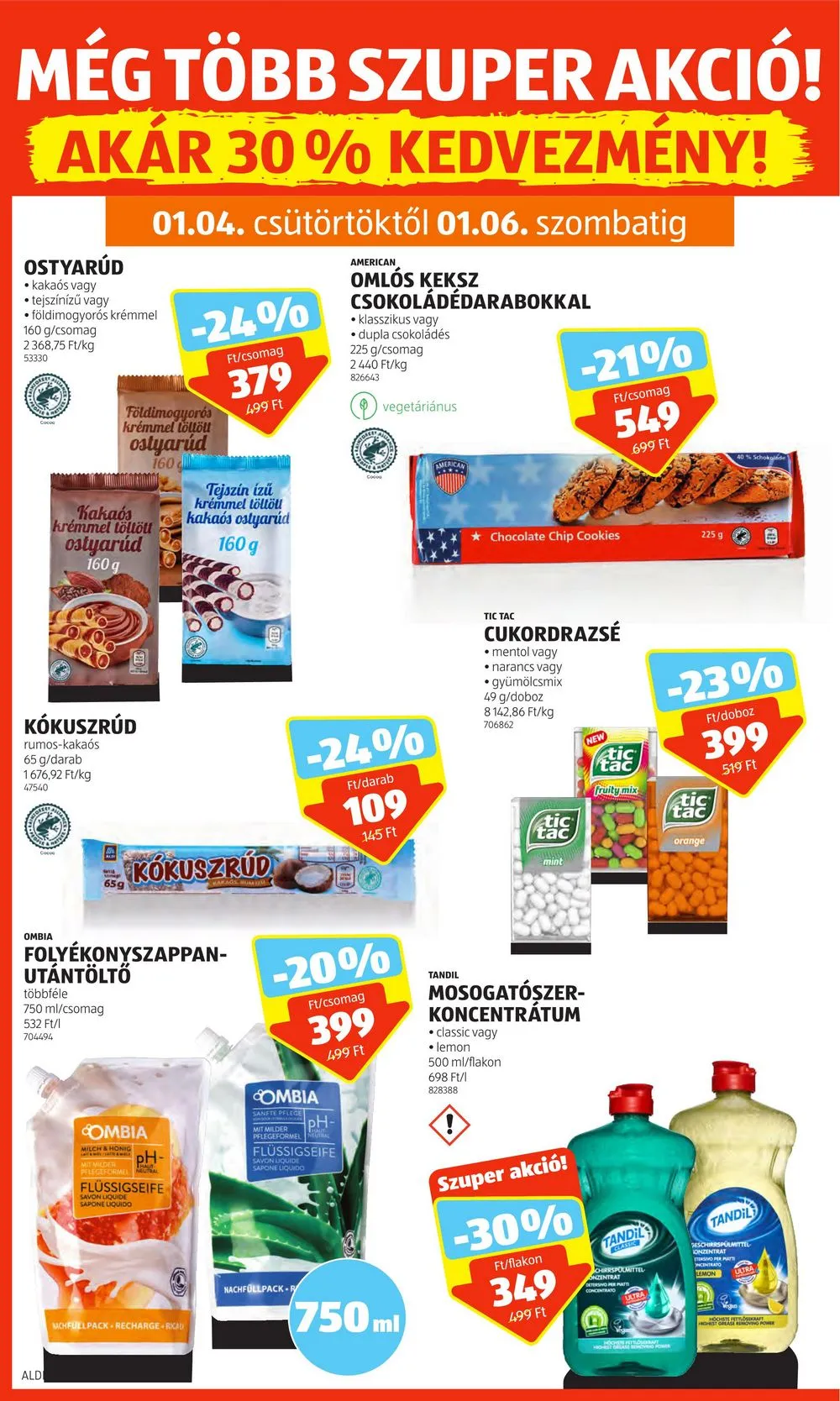 Aldi akciós újság 01.04–01.10 – 12. oldal