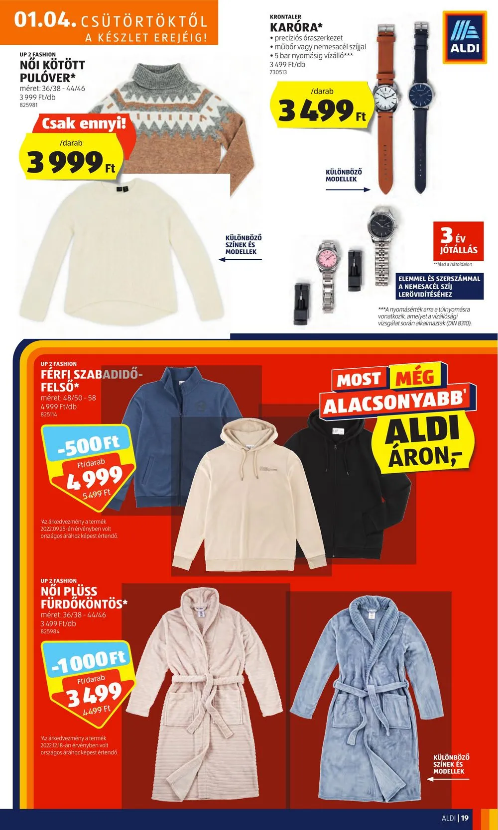 Aldi akciós újság 01.04–01.10 – 23. oldal