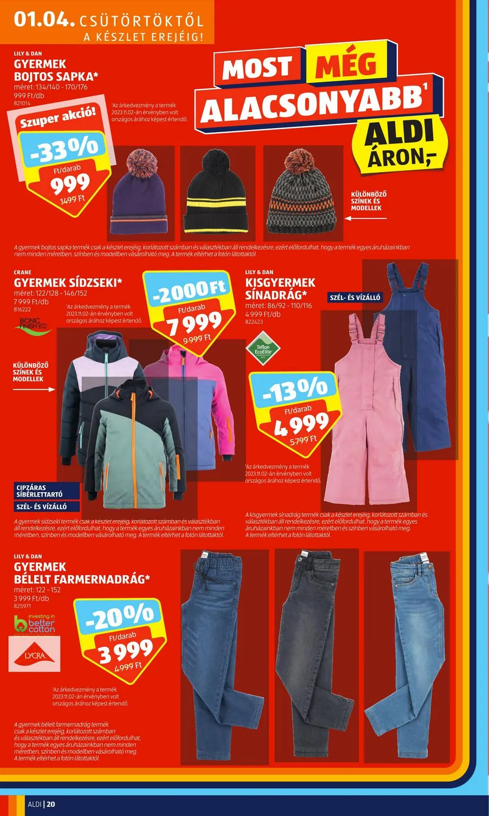Aldi akciós újság 01.04–01.10 – 24. oldal