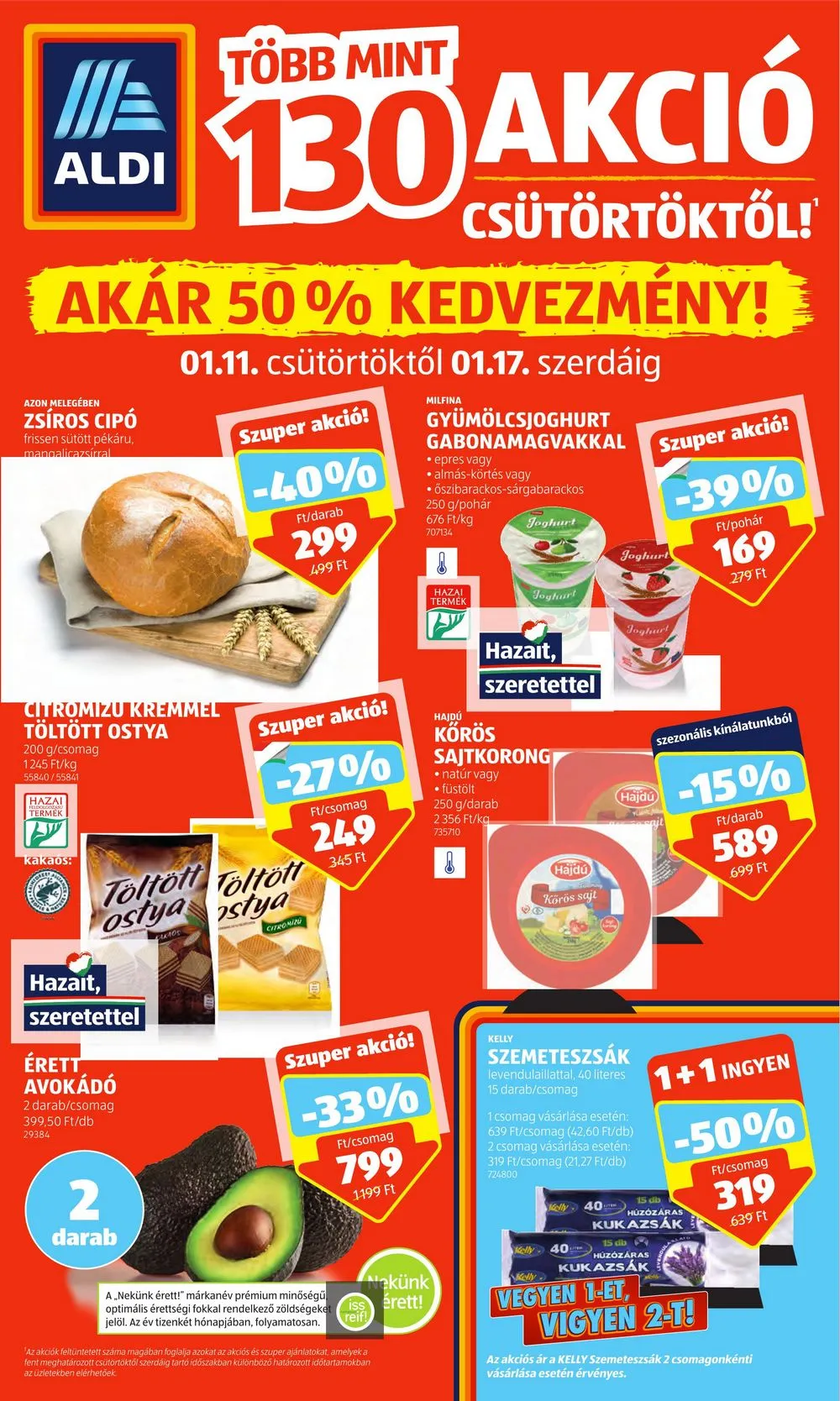 Aldi akciós újság 01.11–01.17