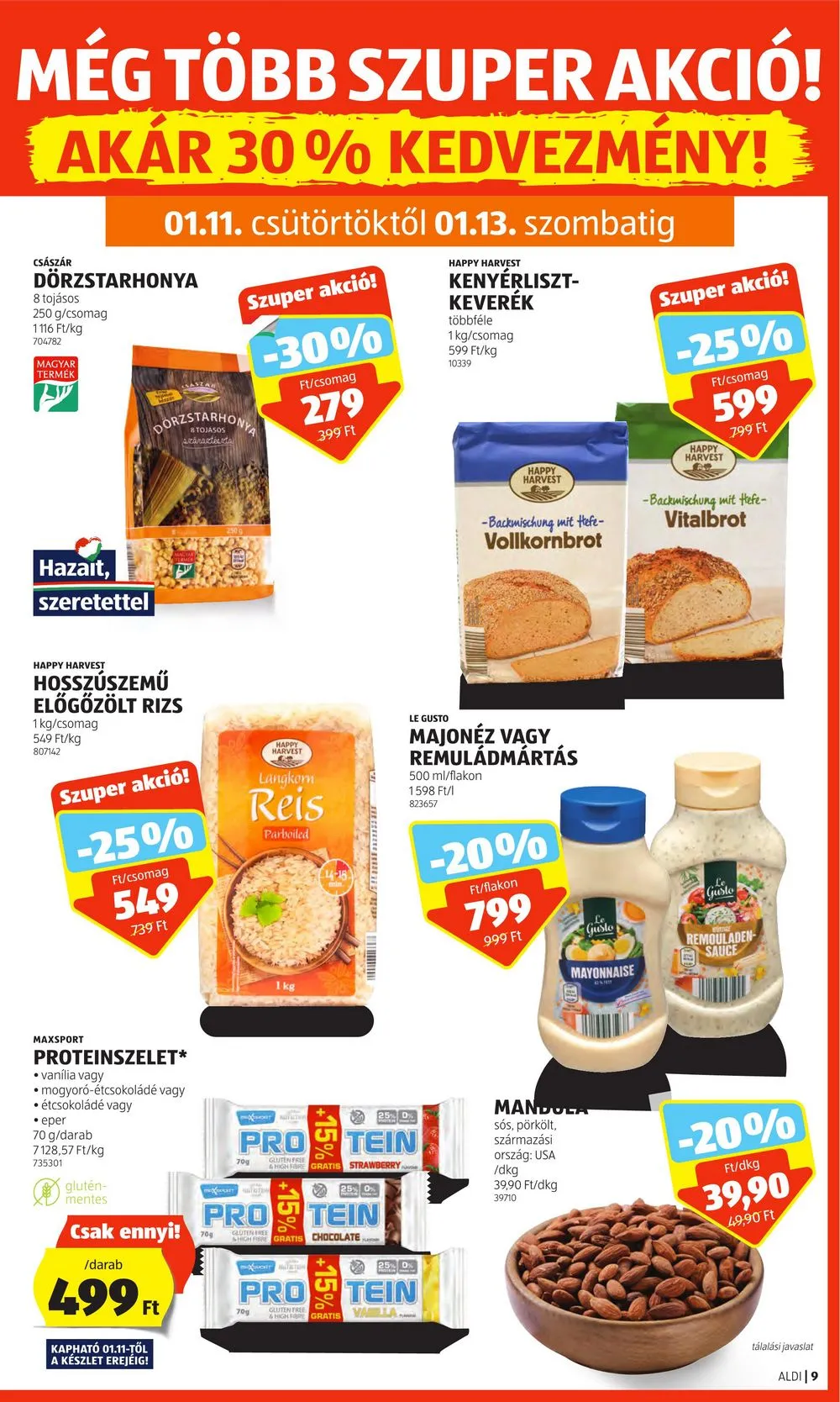 Aldi akciós újság 01.11–01.17 – 11. oldal