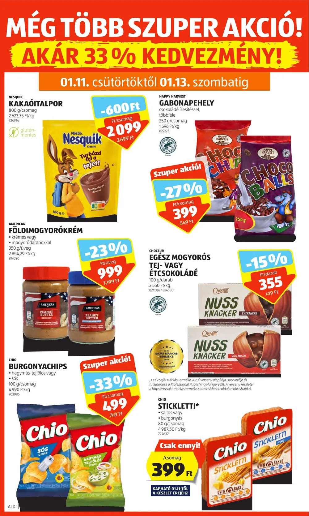 Aldi akciós újság 01.11–01.17 – 12. oldal