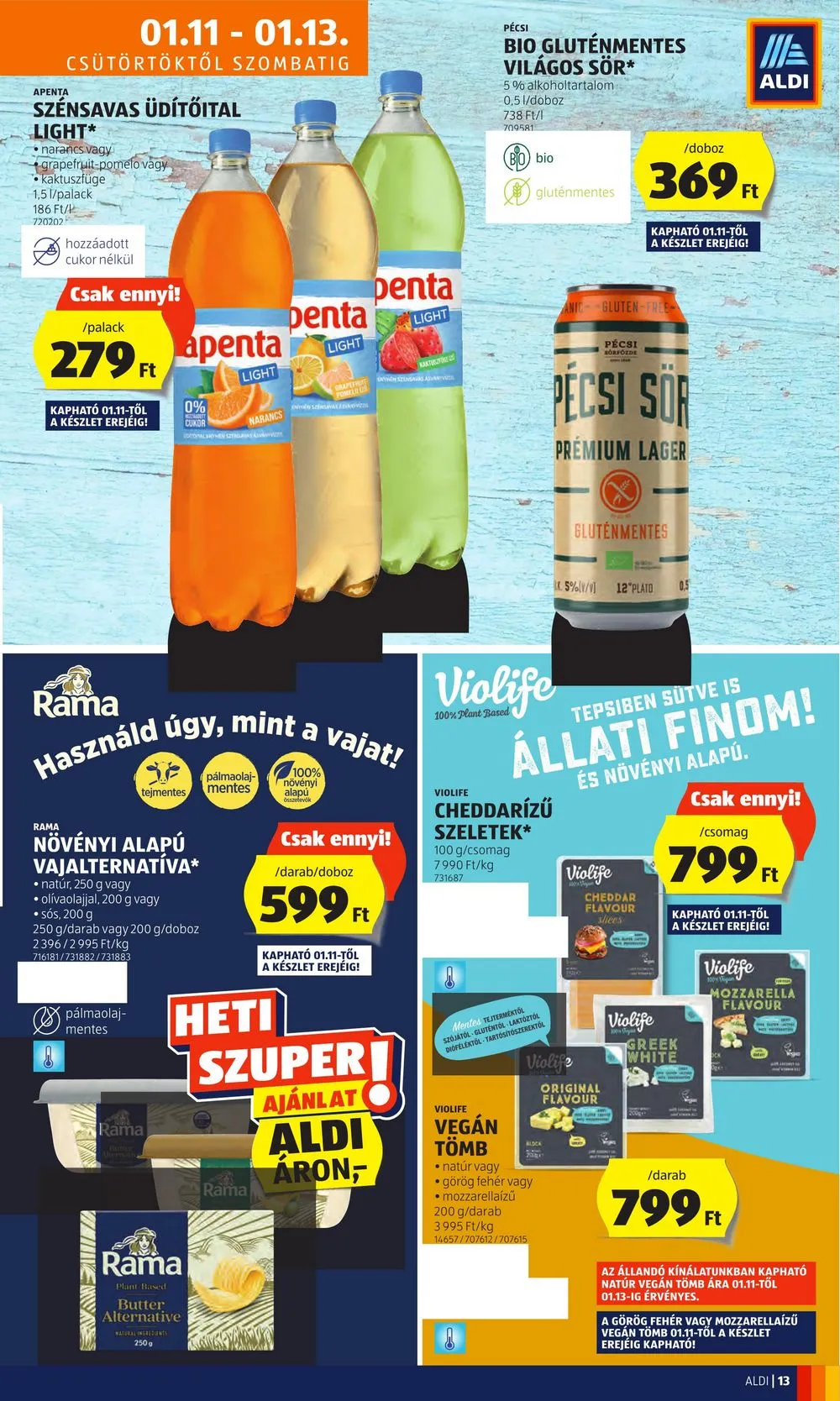 Aldi akciós újság 01.11–01.17 – 17. oldal