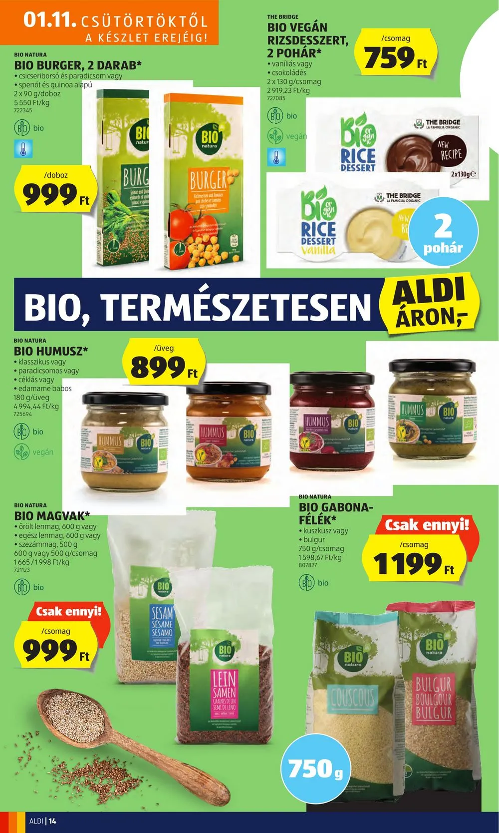 Aldi akciós újság 01.11–01.17 – 18. oldal