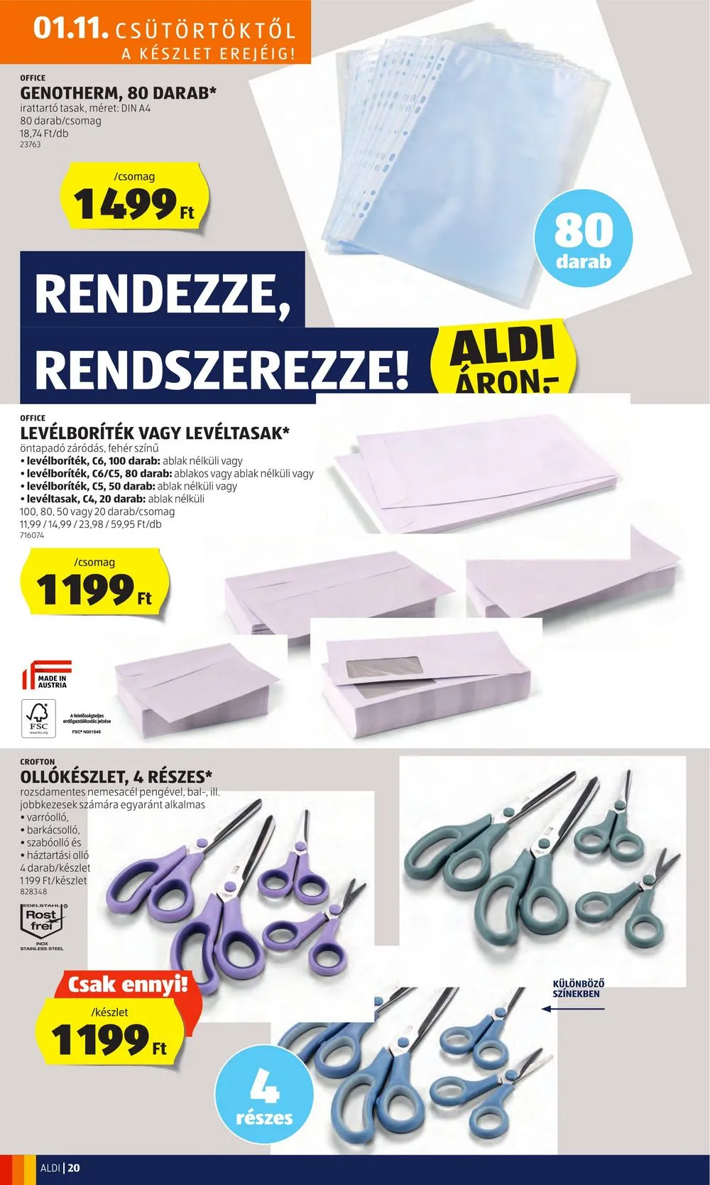 Aldi akciós újság 01.11–01.17 – 24. oldal