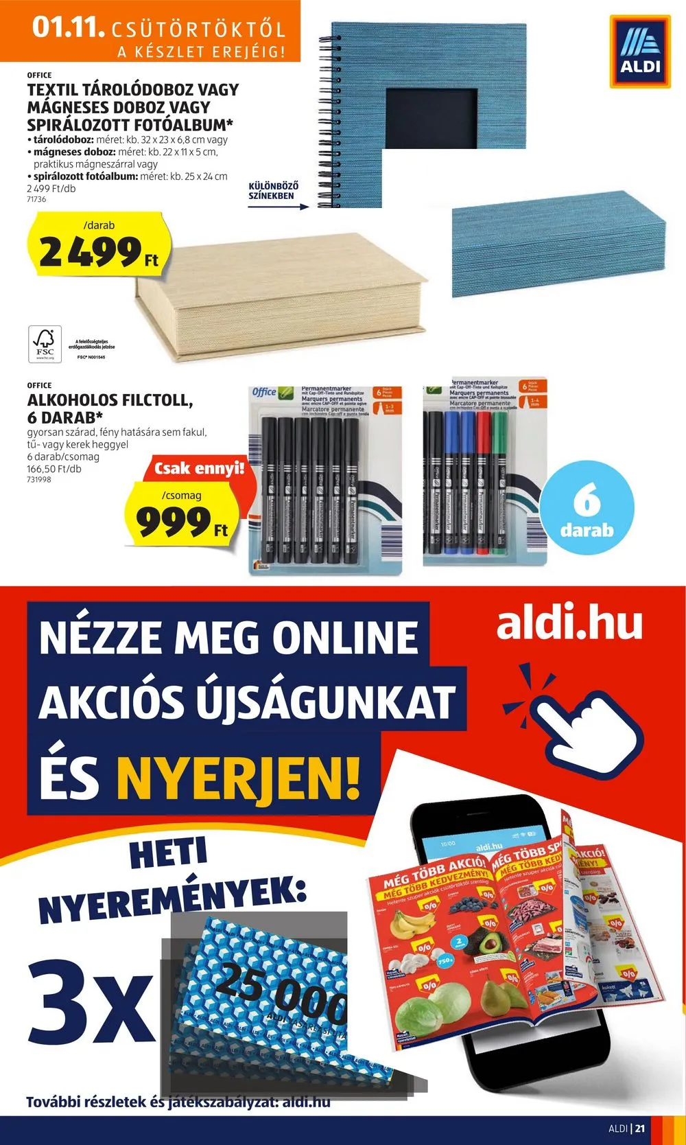 Aldi akciós újság 01.11–01.17 – 25. oldal