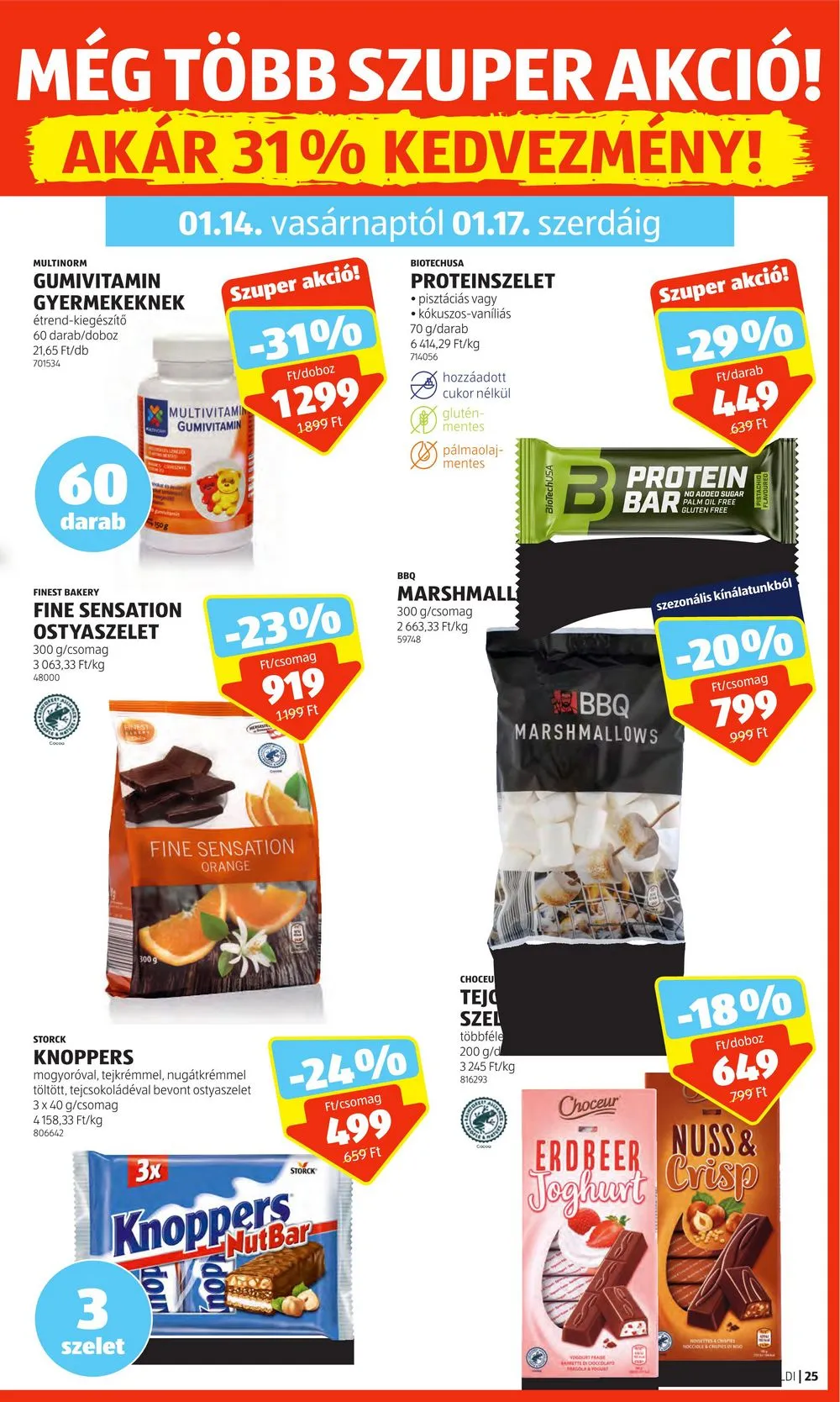 Aldi akciós újság 01.11–01.17 – 31. oldal