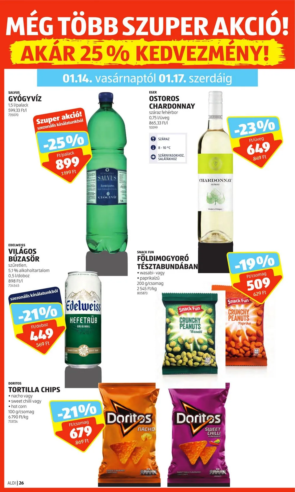 Aldi akciós újság 01.11–01.17 – 32. oldal
