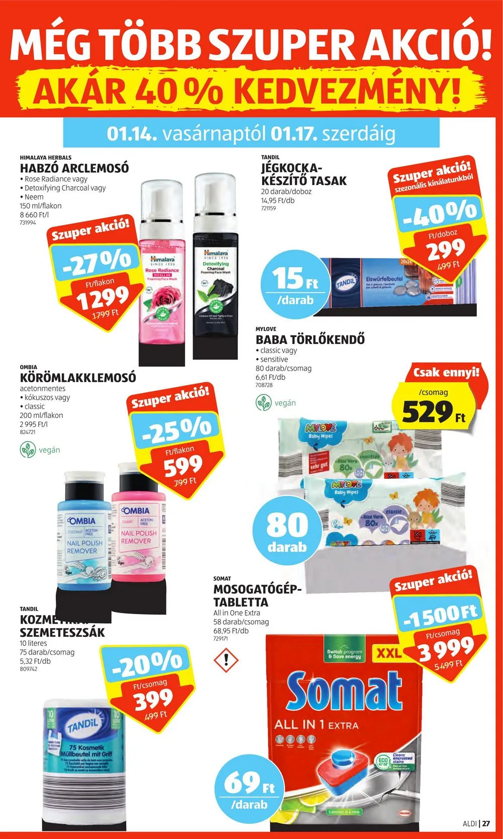 Aldi akciós újság 01.11–01.17 – 33. oldal
