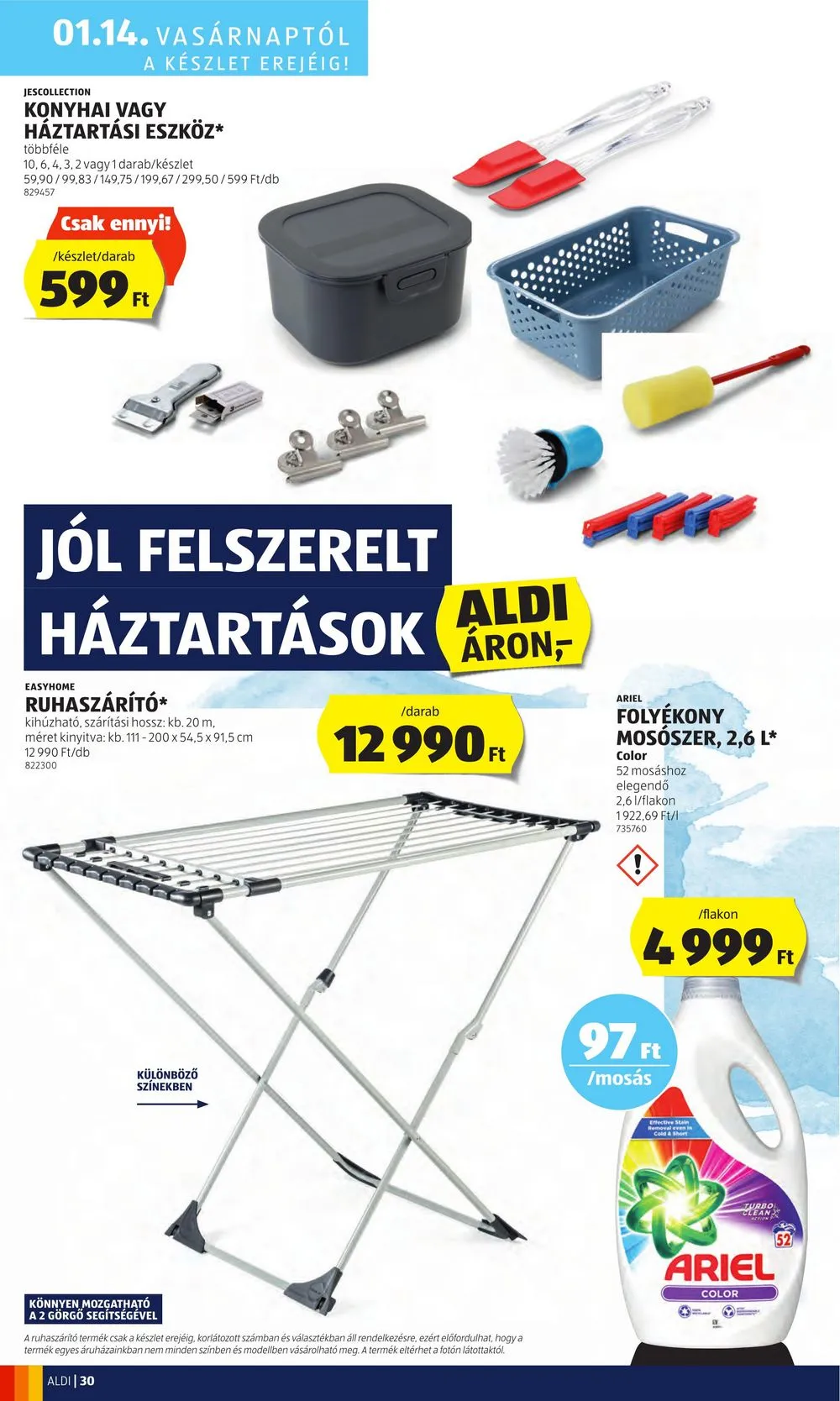 Aldi akciós újság 01.11–01.17 – 36. oldal