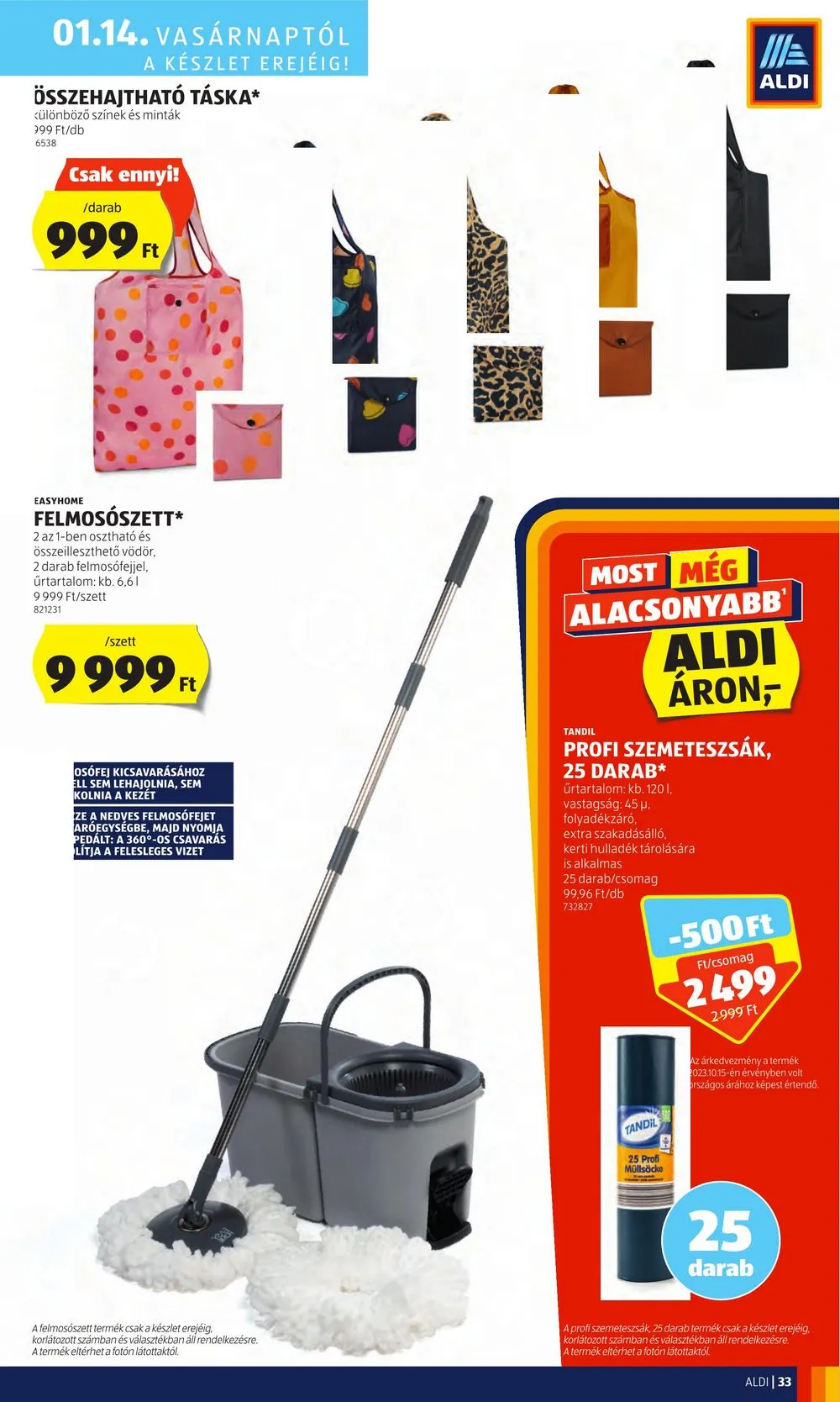 Aldi akciós újság 01.11–01.17 – 39. oldal