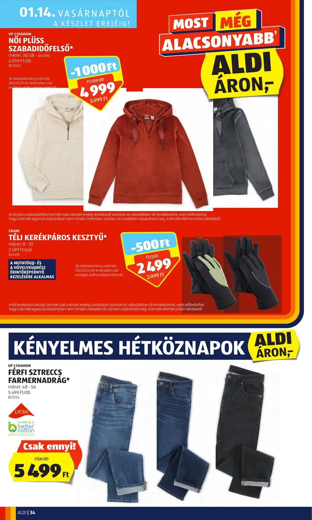 Aldi akciós újság 01.11–01.17 – 40. oldal
