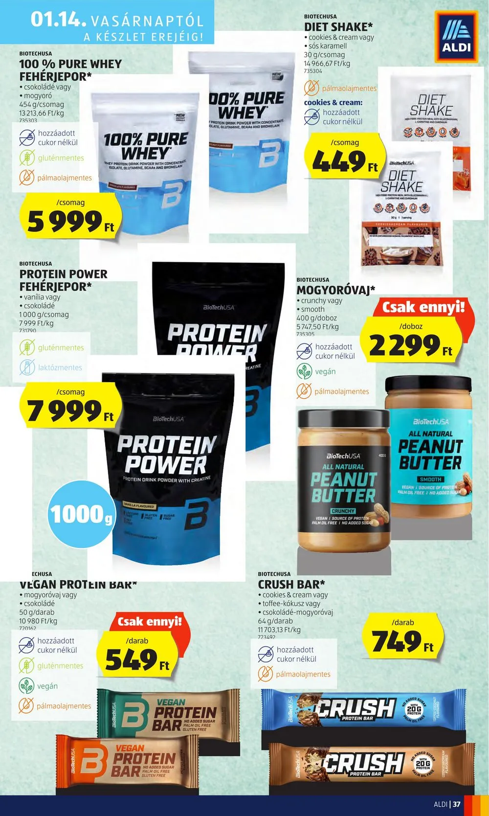 Aldi akciós újság 01.11–01.17 – 43. oldal