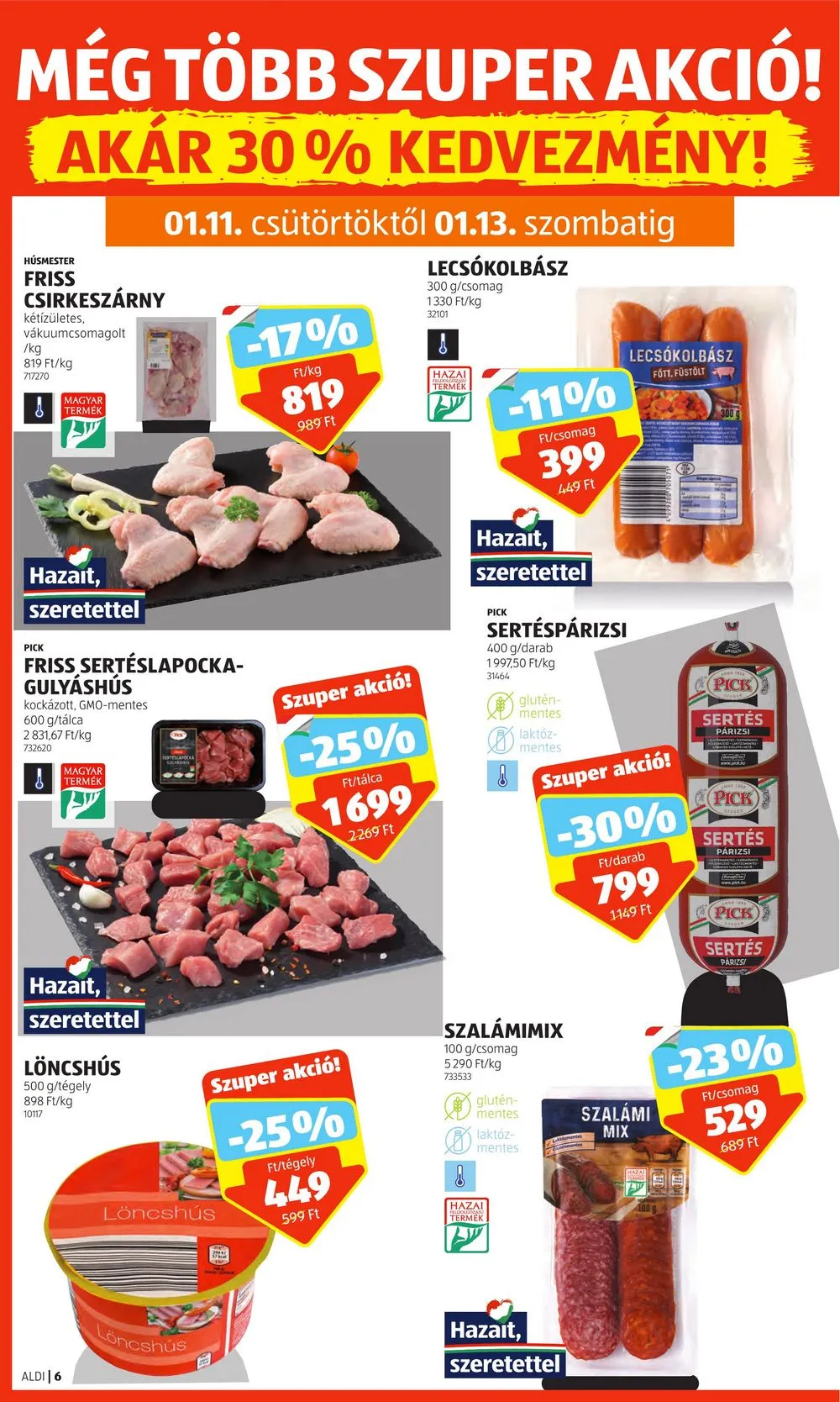 Aldi akciós újság 01.11–01.17 – 8. oldal