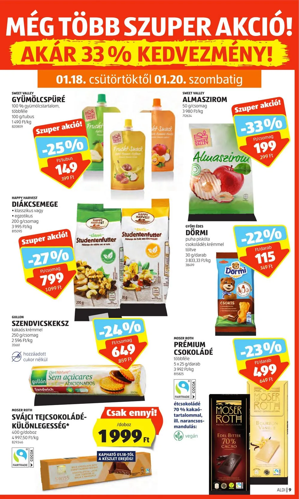 Aldi akciós újság 01.18–01.24 – 11. oldal