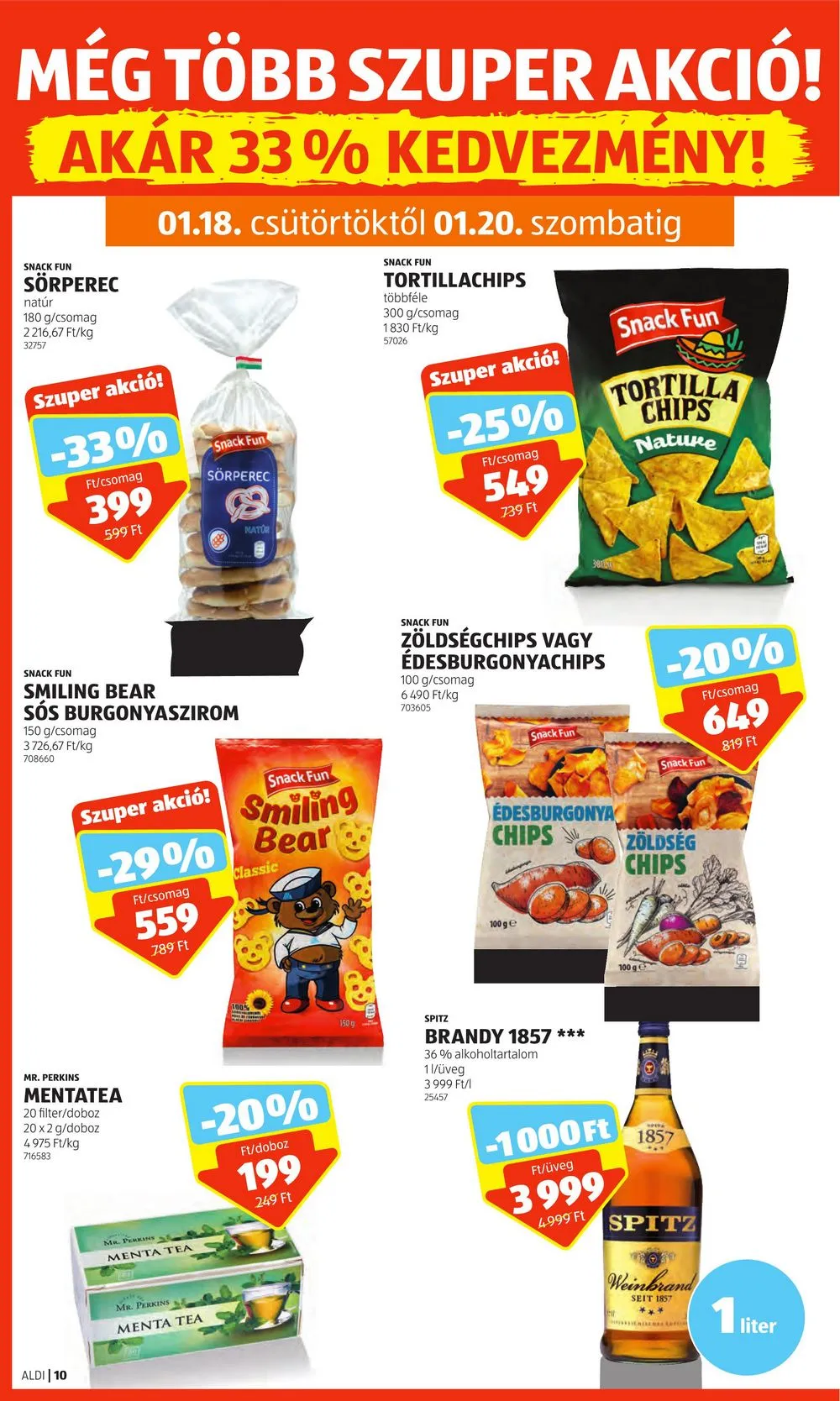 Aldi akciós újság 01.18–01.24 – 12. oldal