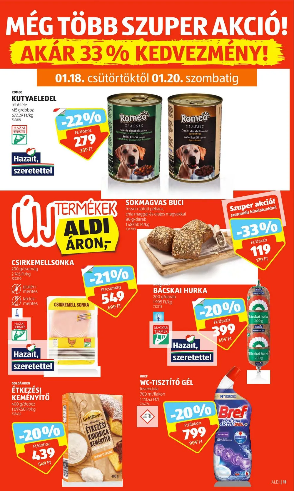 Aldi akciós újság 01.18–01.24 – 13. oldal
