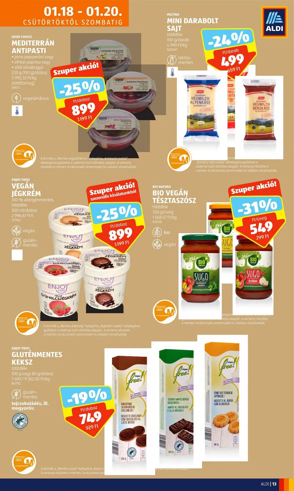 Aldi akciós újság 01.18–01.24 – 15. oldal