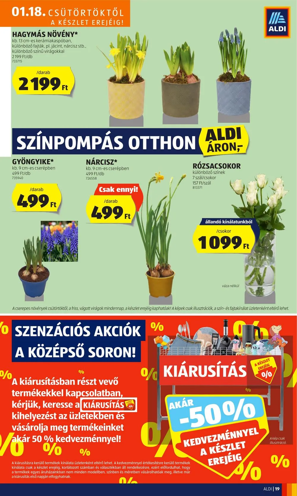 Aldi akciós újság 01.18–01.24 – 23. oldal