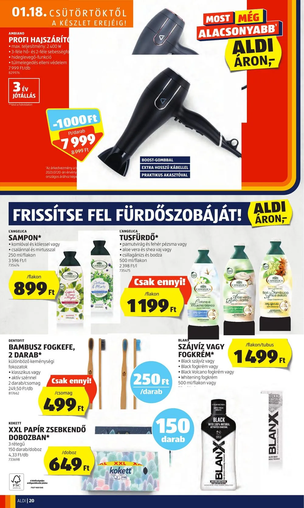 Aldi akciós újság 01.18–01.24 – 24. oldal