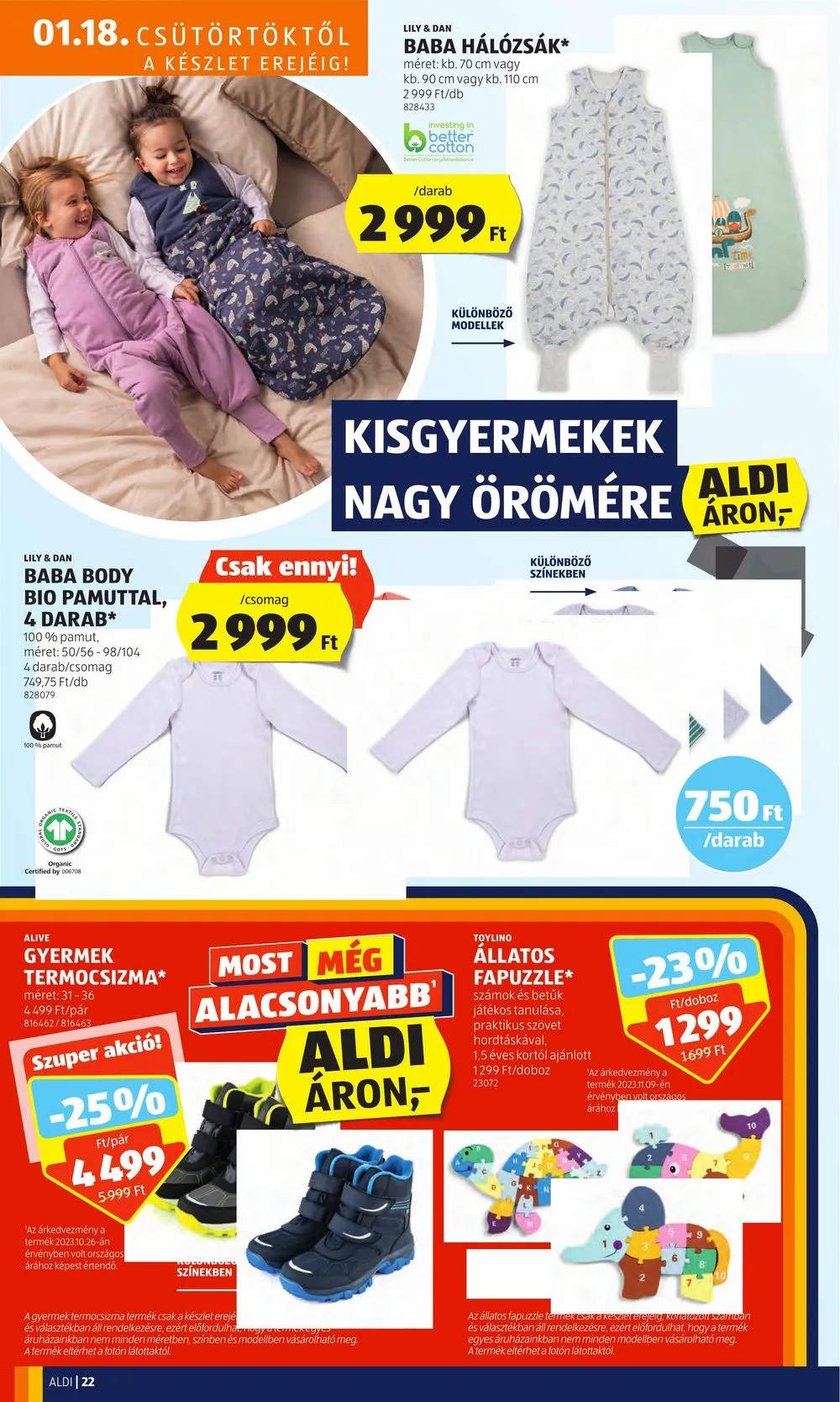 Aldi akciós újság 01.18–01.24 – 26. oldal