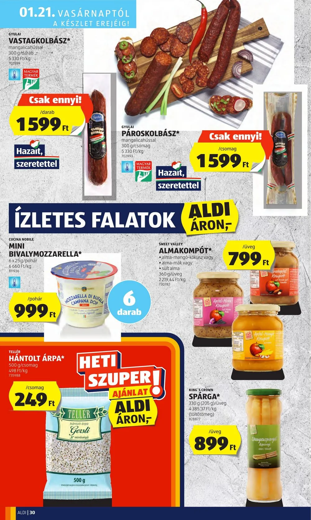 Aldi akciós újság 01.18–01.24 – 34. oldal