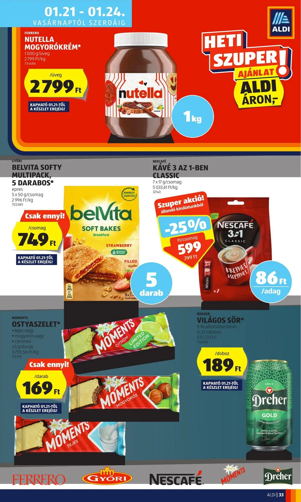 Aldi akciós újság 01.18–01.24 – 37. oldal