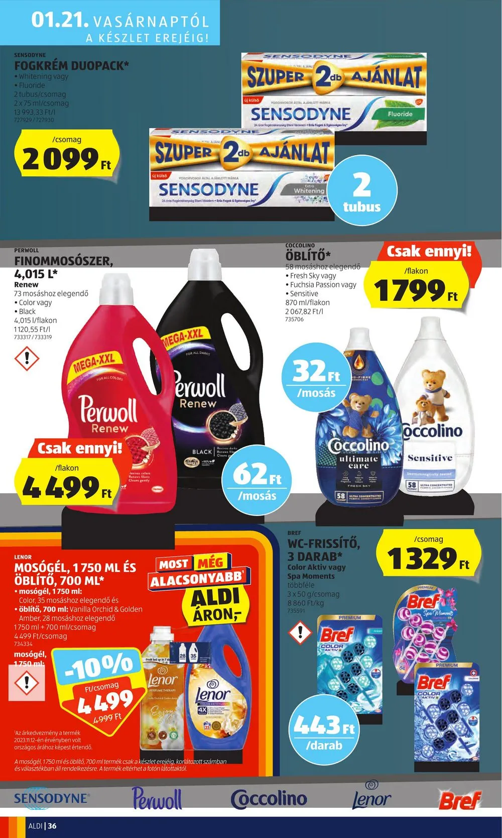 Aldi akciós újság 01.18–01.24 – 40. oldal