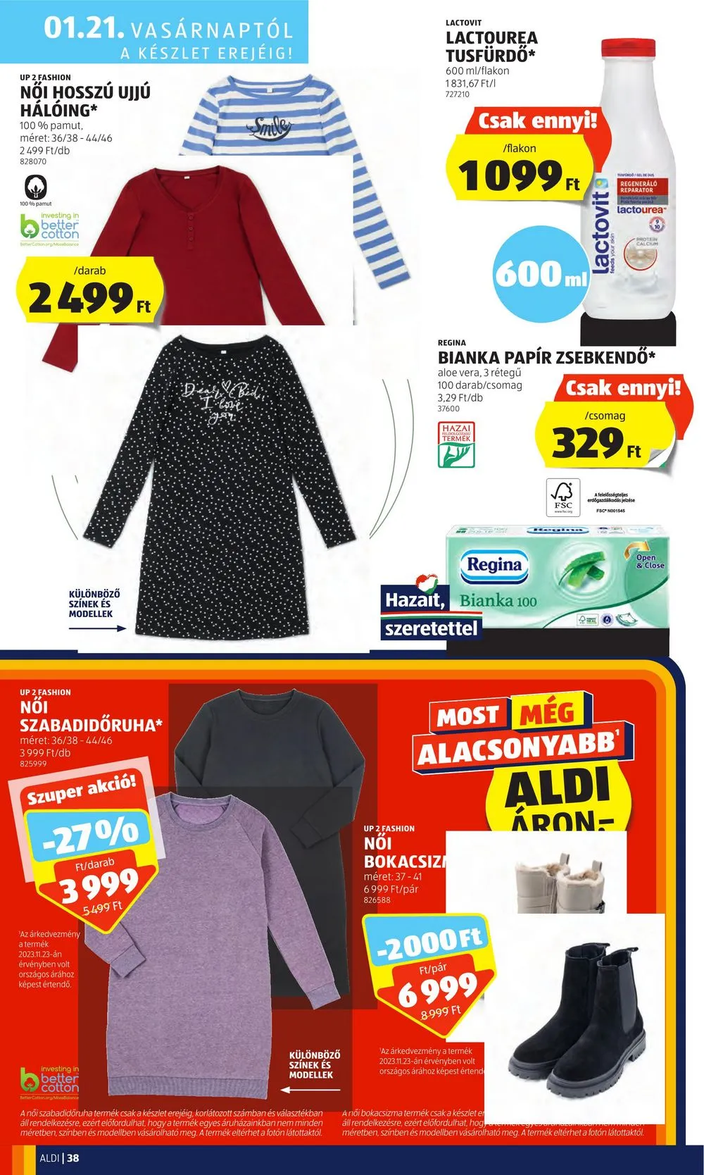 Aldi akciós újság 01.18–01.24 – 42. oldal