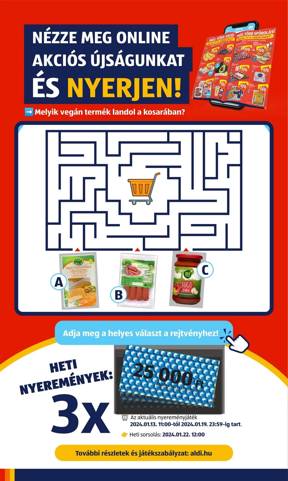 Aldi akciós újság 01.18–01.24 – 6. oldal