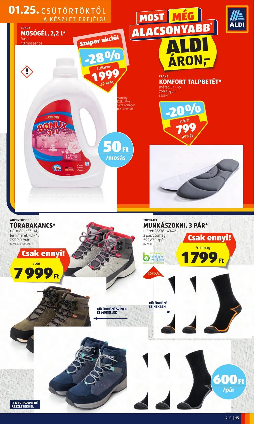 Aldi akciós újság 01.25–01.31 – 19. oldal