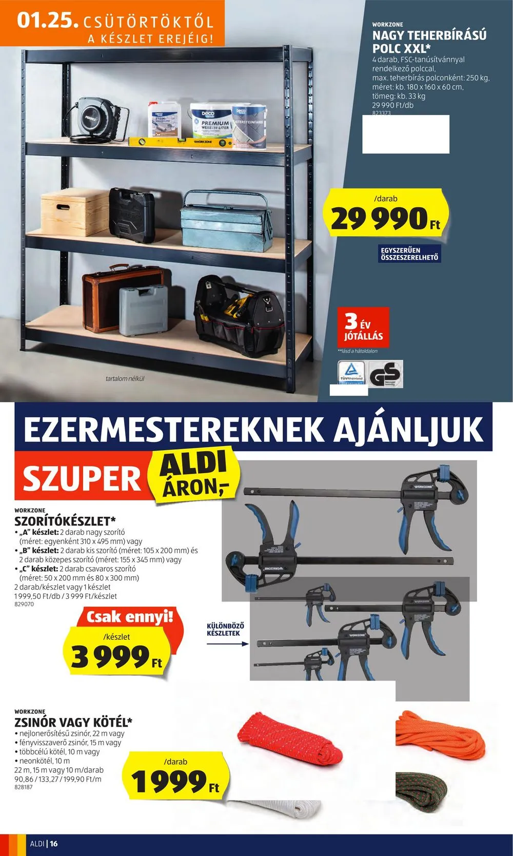 Aldi akciós újság 01.25–01.31 – 20. oldal