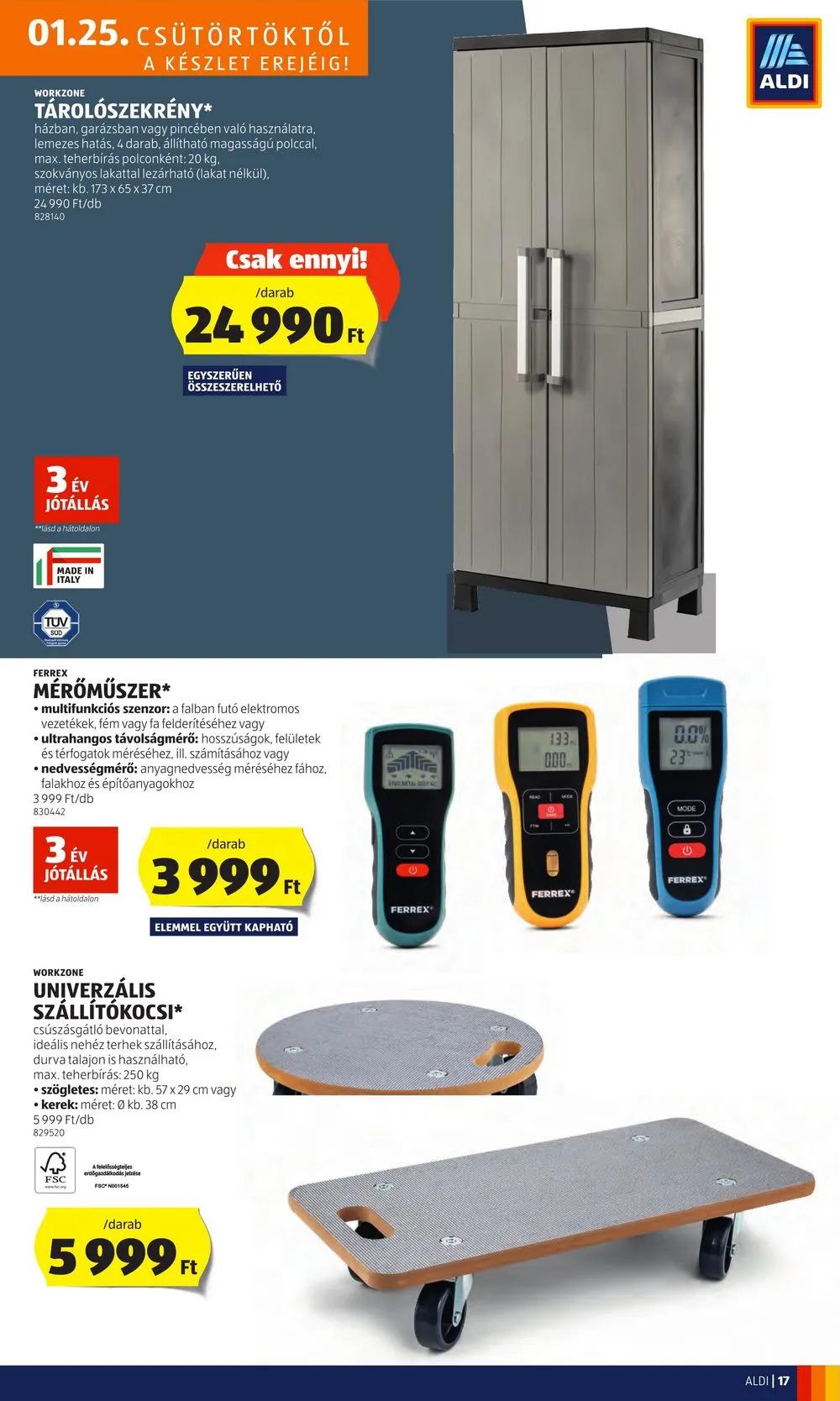Aldi akciós újság 01.25–01.31 – 21. oldal