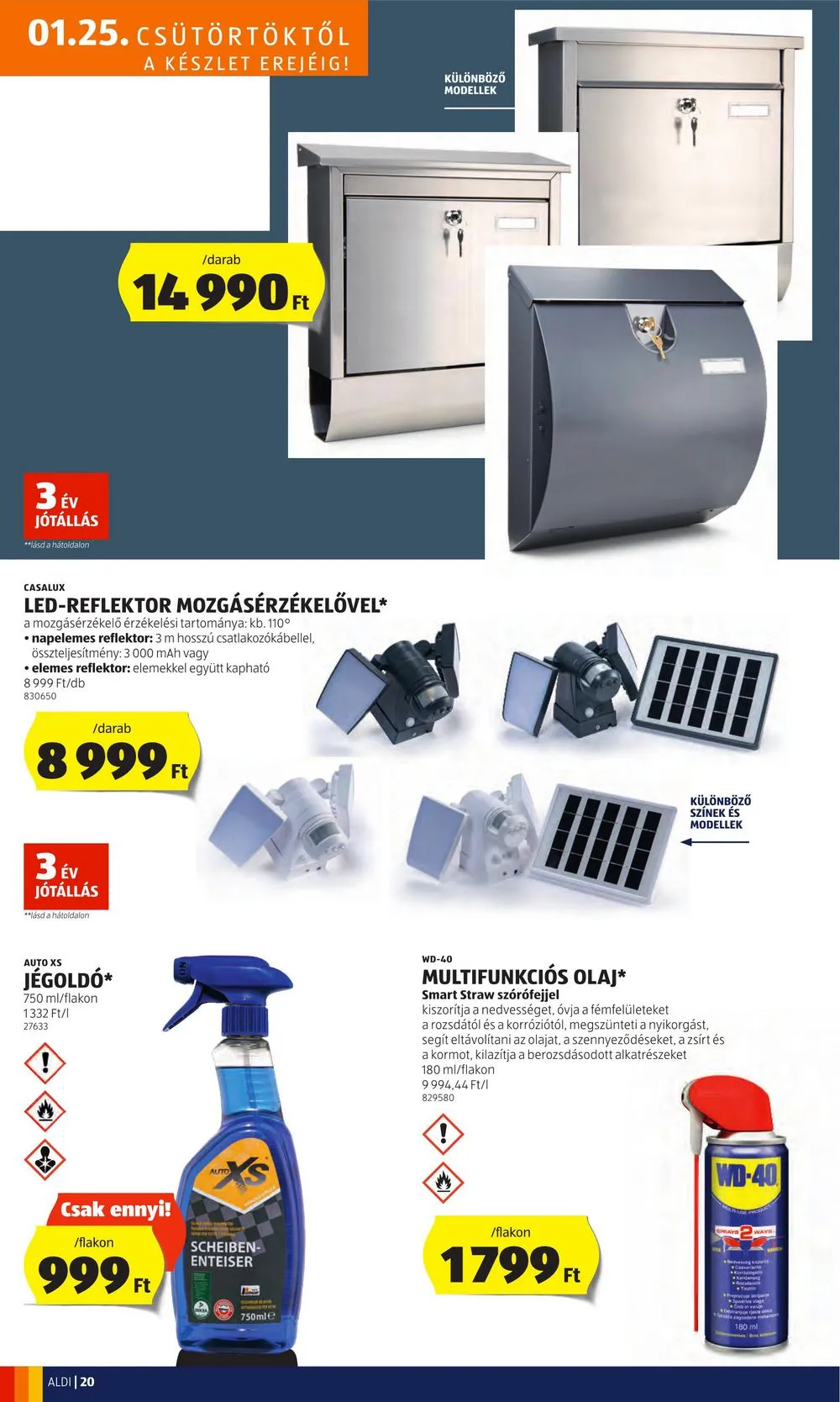 Aldi akciós újság 01.25–01.31 – 24. oldal
