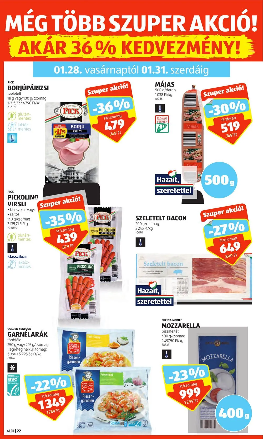 Aldi akciós újság 01.25–01.31 – 26. oldal