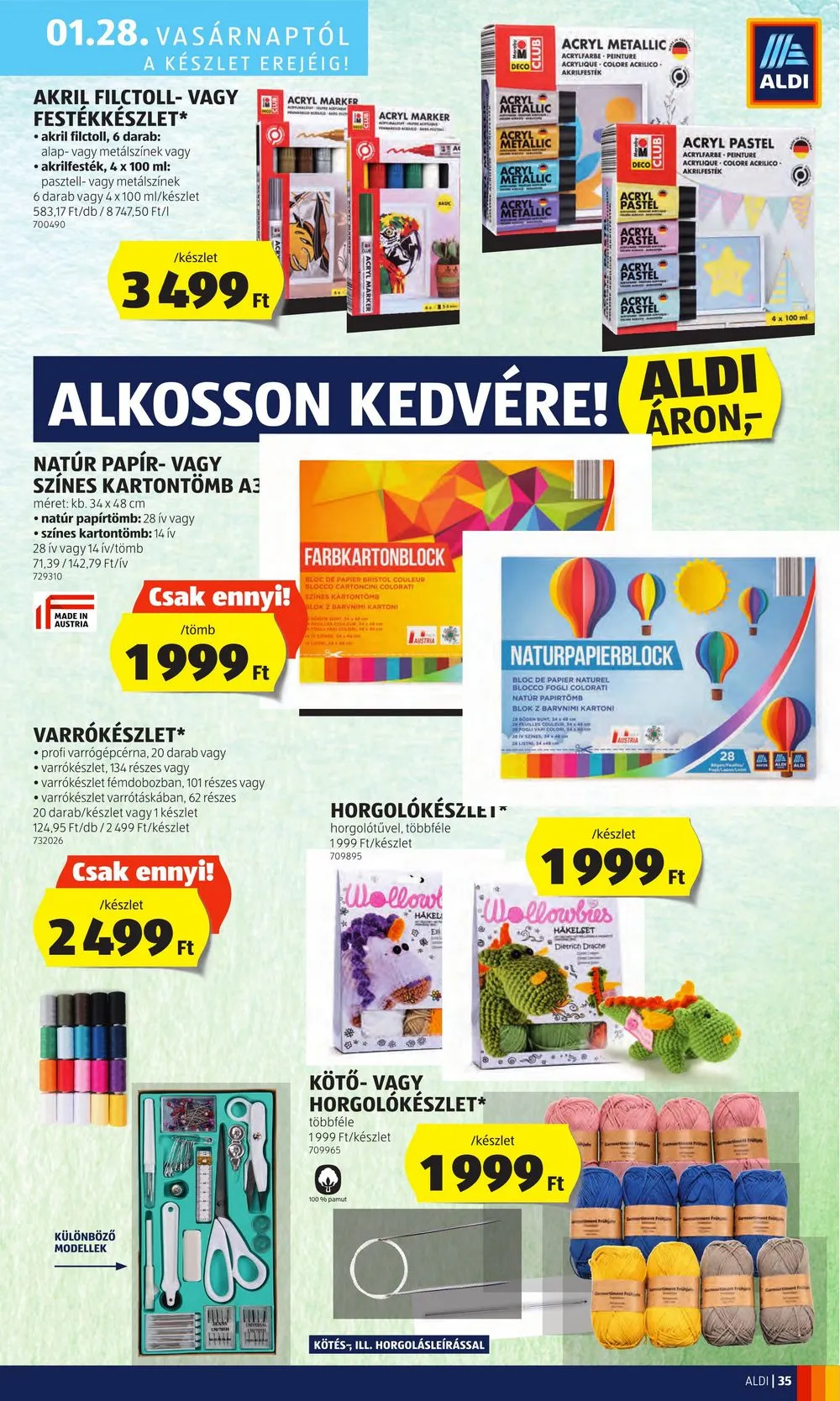 Aldi akciós újság 01.25–01.31 – 41. oldal