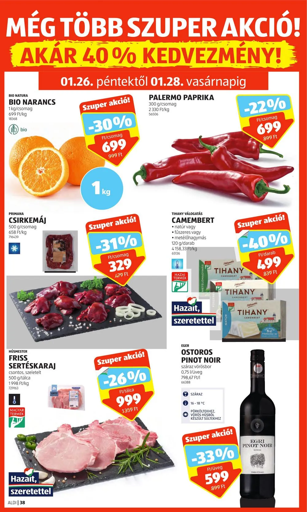 Aldi akciós újság 01.25–01.31 – 46. oldal