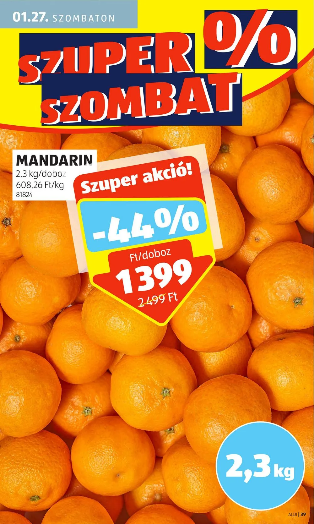 Aldi akciós újság 01.25–01.31 – 47. oldal