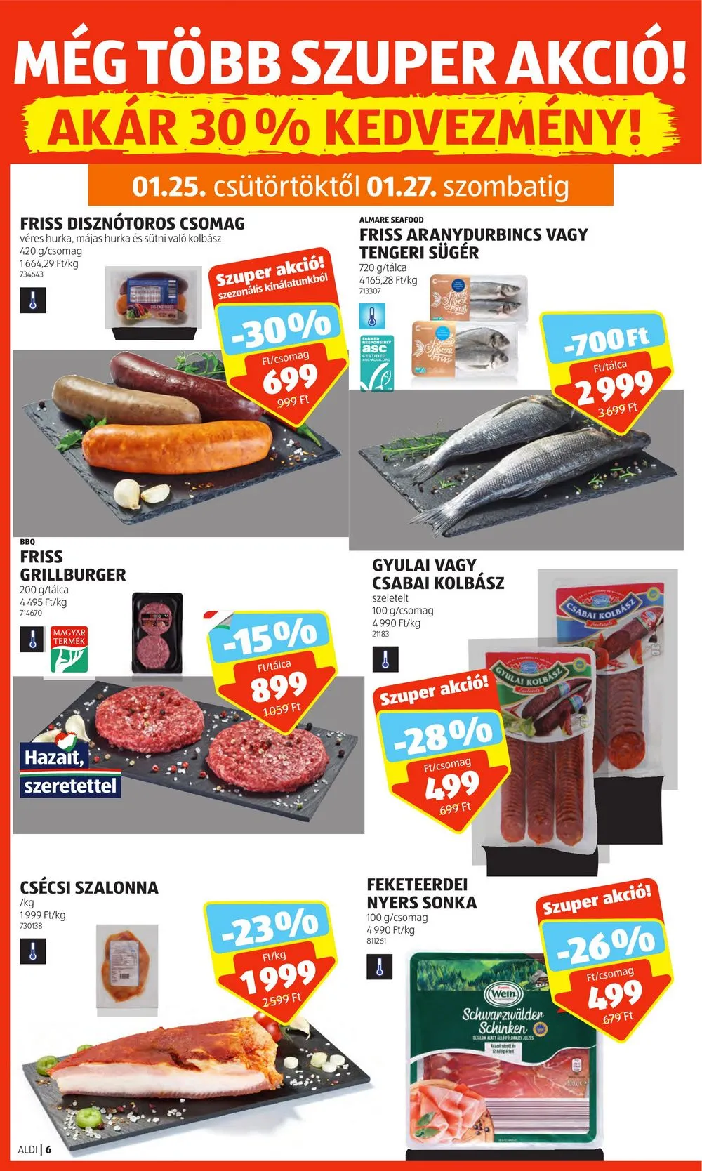 Aldi akciós újság 01.25–01.31 – 8. oldal