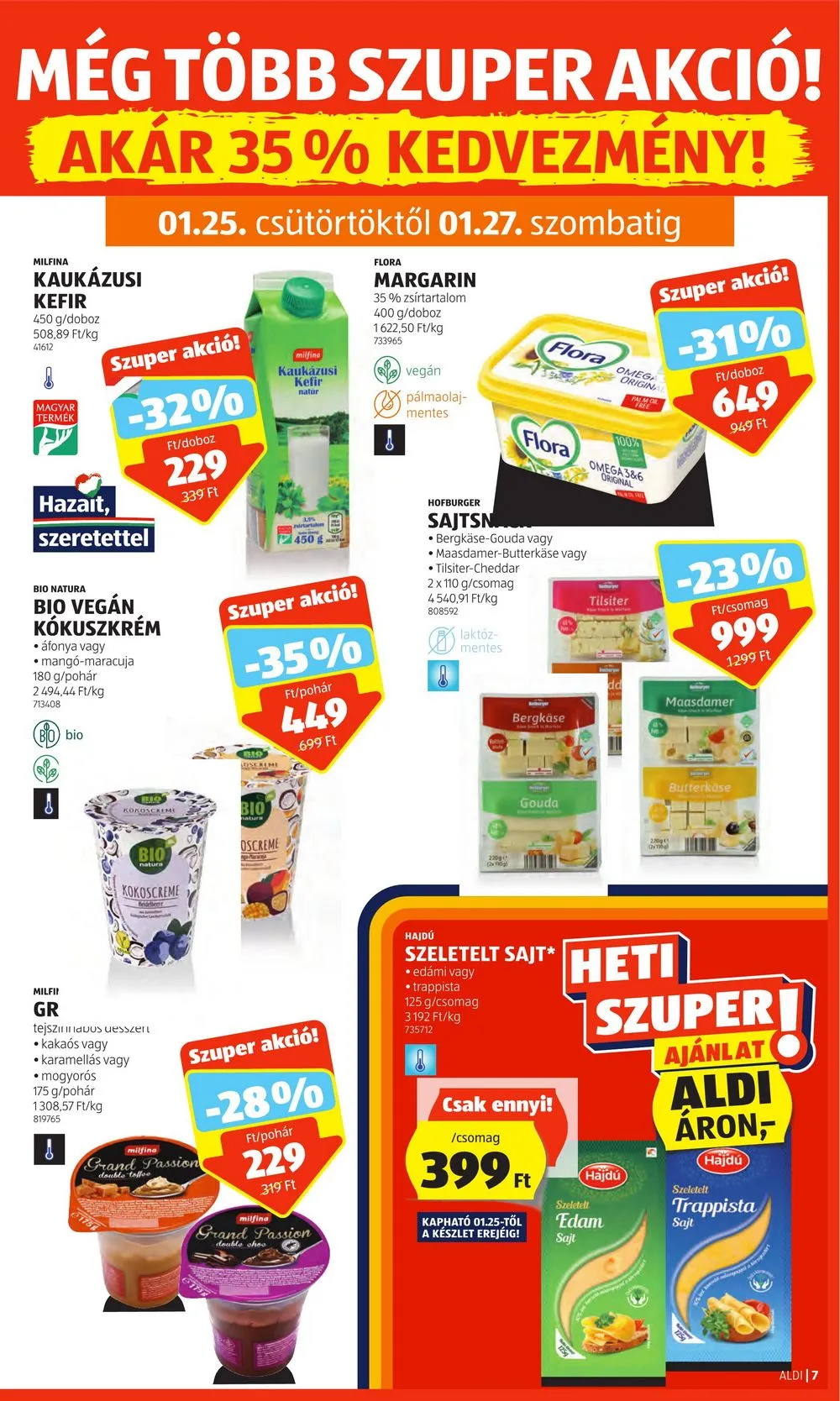 Aldi akciós újság 01.25–01.31 – 9. oldal