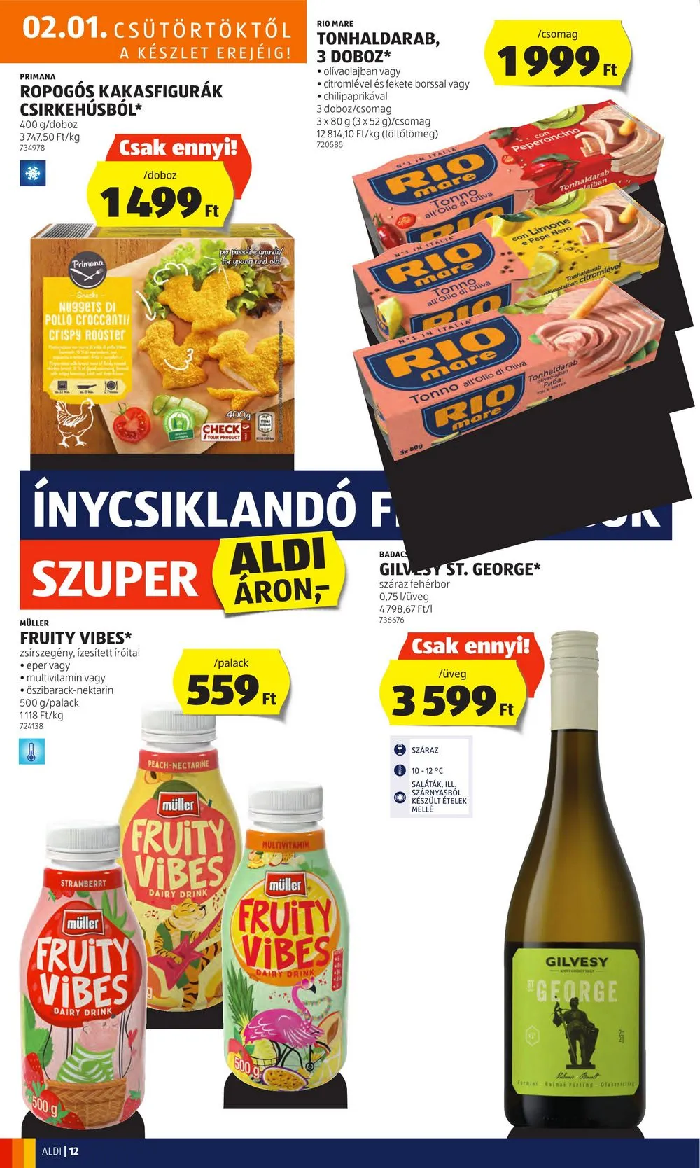 Aldi akciós újság 02.01–02.07 – 14. oldal