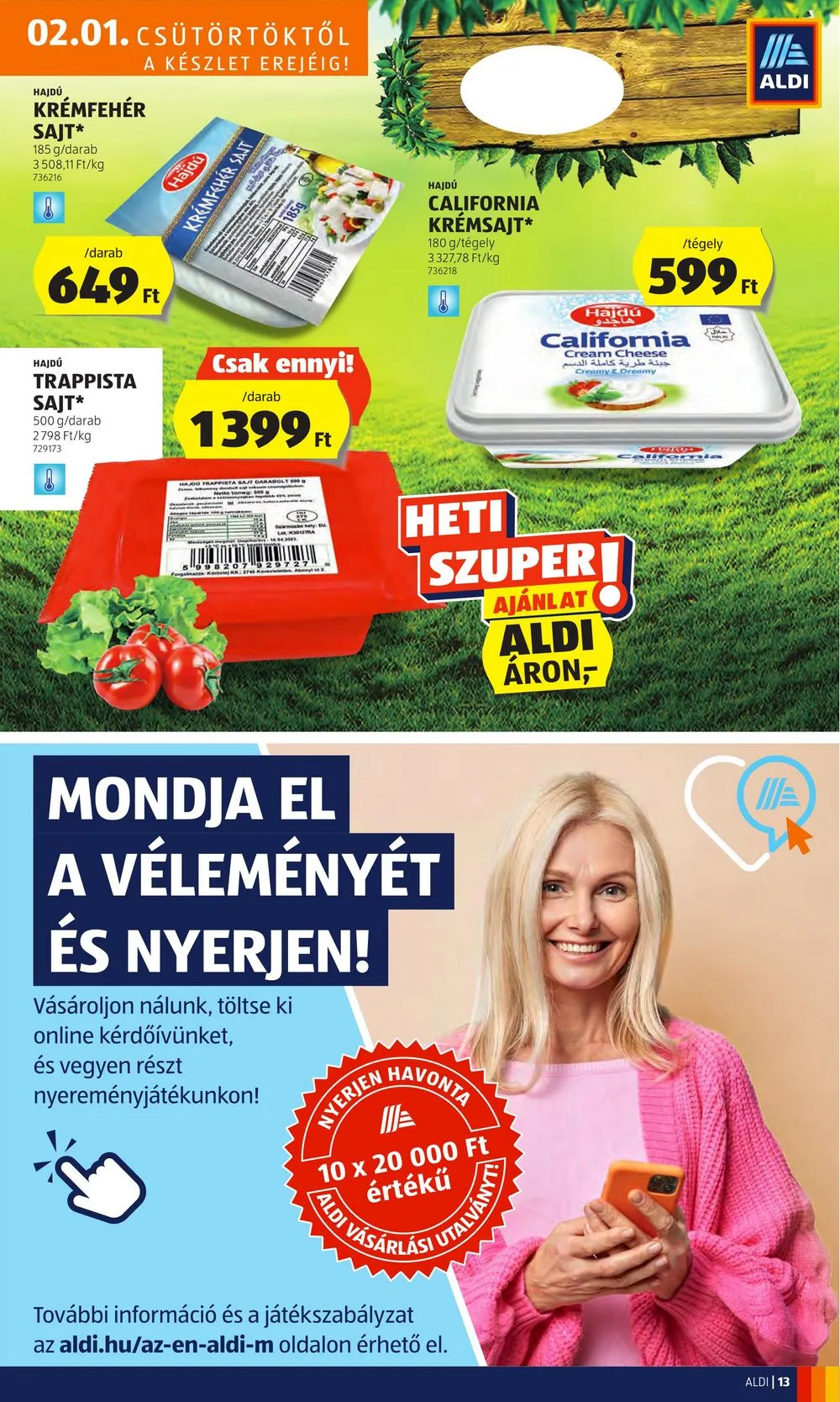Aldi akciós újság 02.01–02.07 – 15. oldal
