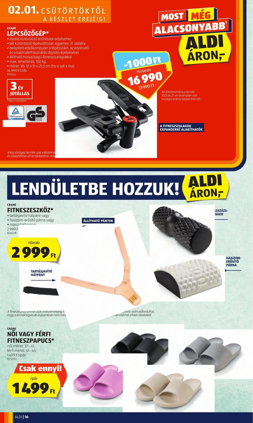 Aldi akciós újság 02.01–02.07 – 18. oldal