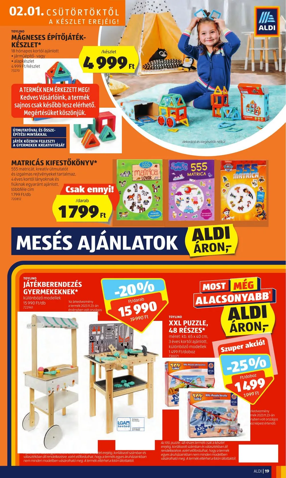Aldi akciós újság 02.01–02.07 – 21. oldal