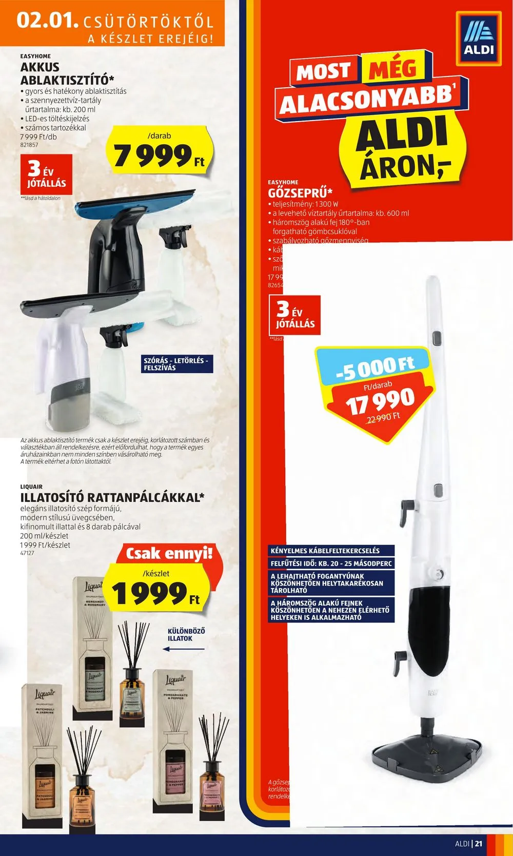 Aldi akciós újság 02.01–02.07 – 23. oldal