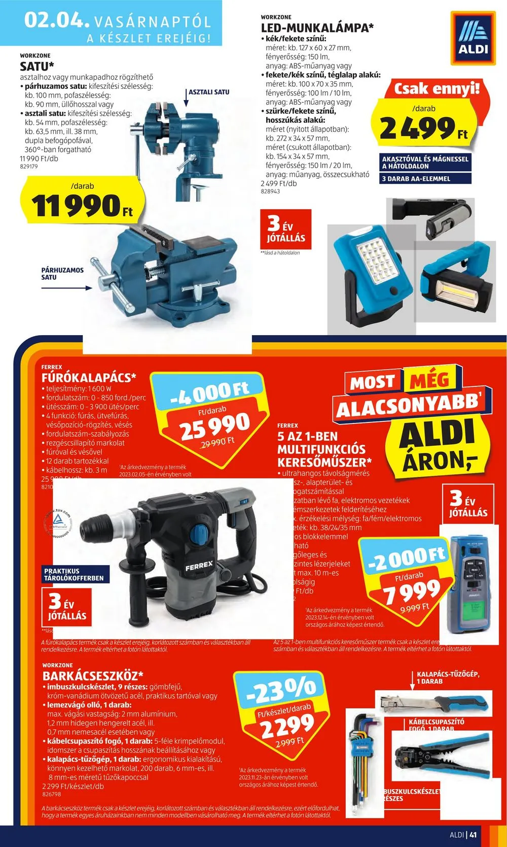 Aldi akciós újság 02.01–02.07 – 45. oldal