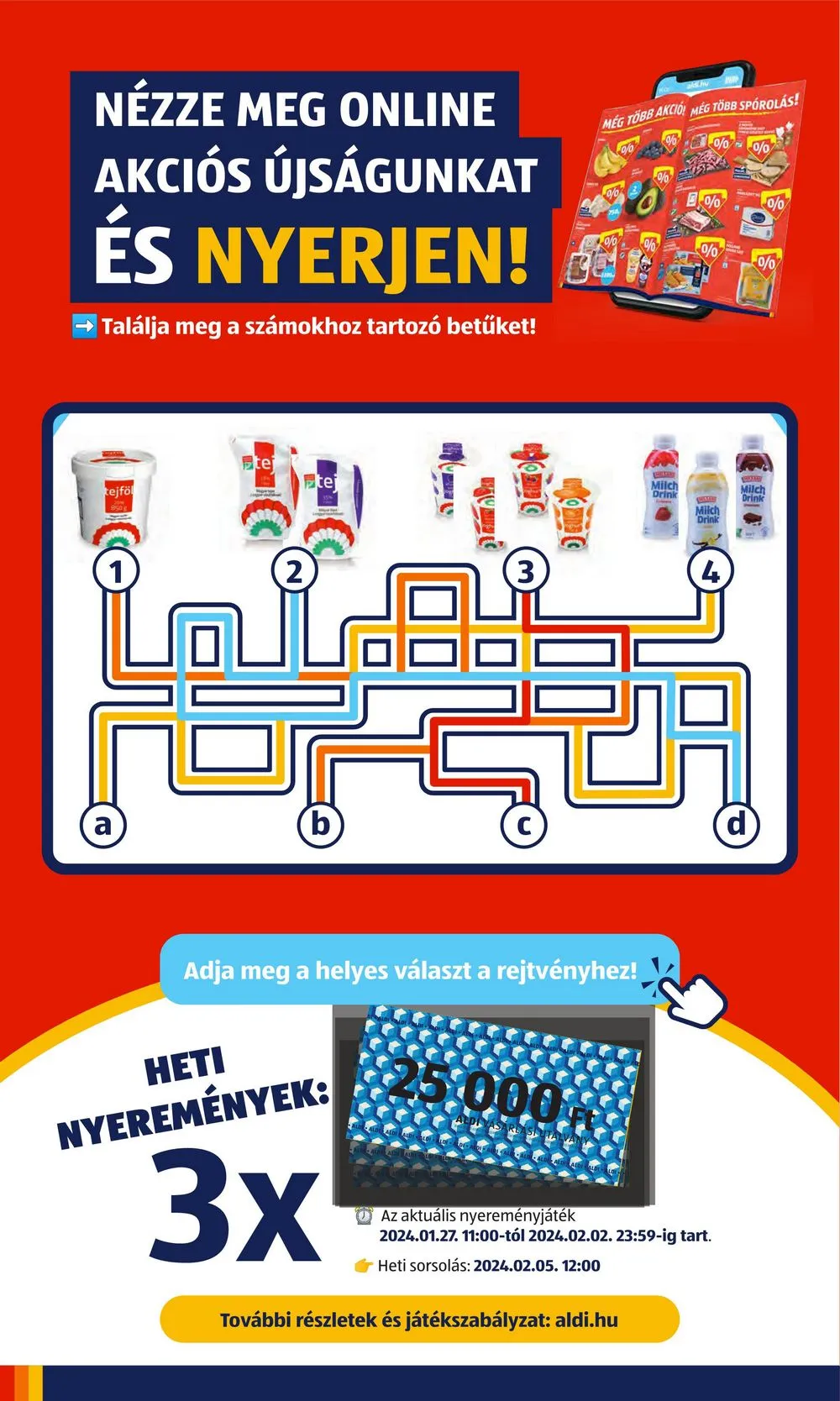 Aldi akciós újság 02.01–02.07 – 6. oldal