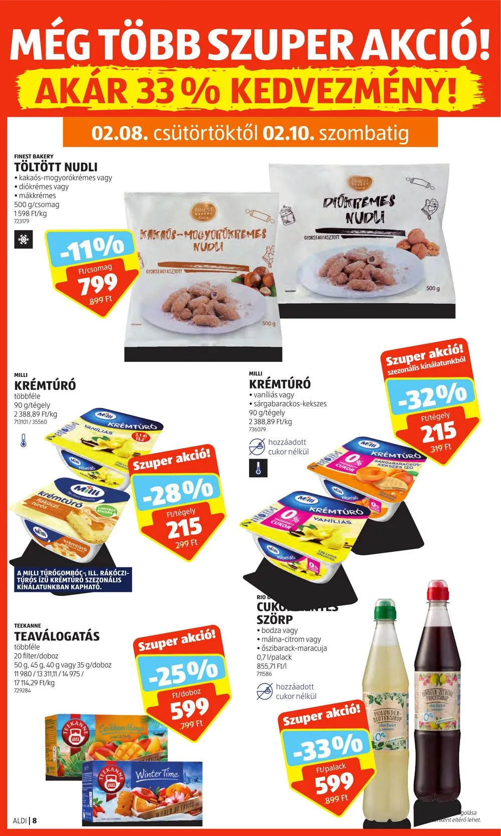 Aldi akciós újság 02.08–02.14 – 10. oldal